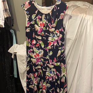 Floral, key hole, wisp by Stitch fix, dress.
